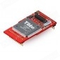 "EM1206-1024K-01 + RJ203-00" - EM1206 module with 1MB of flash memory + Connector RJ203