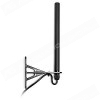 2J2124K-B07H-500LL195-C91NST - ANTENNA 4G DA ESTERNO CON STAFFA A MURO, CONNETTORE SMA MALE NICKEL e 5m CAVO LL195 (SOSTITUISCE 
