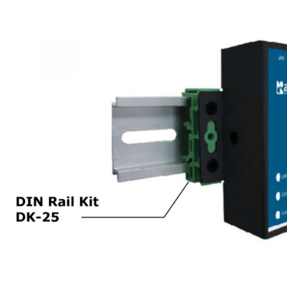 DK-25 DIN RAIL KIT FOR SE5001/SE5002/SE5201/MB5001C/USR-TCP232-410s/USR-G771-E 