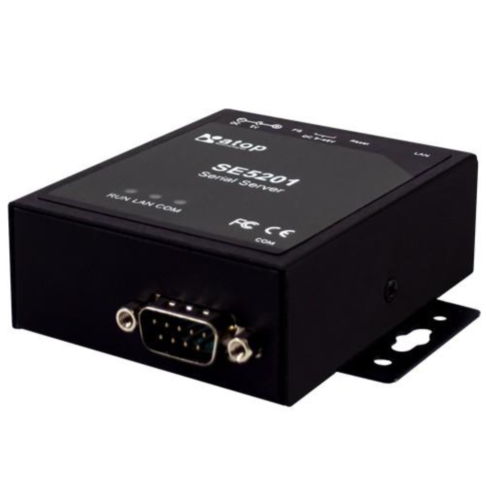 SE5201-DB CONVERTITORE SERIALE-ETHERNET, SINGLE PORT RS232-422-485(DB9), SINGLE PORT LAN (RJ45) METAL HOUSING