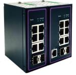 NSG3308 8-Port NAT Secure Switch, DIN-Rail mount, 100Mbps NAT throughput