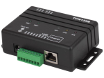 TCW122B-CM Web Controller, 1-wire fino a 2 sensori, 2xAI(0-60VDC), 2xDI, 2x Relè (NO e NC), SMTPv1(SSL / No TLS), SNMPv1, comandi API XML e http, Remote Firmware Update