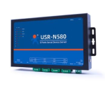 USR-N580 8 PORT x RS232-422-485 Serial (TB) to ethernet converter H7 new version HS CODE: 8471800000 MADE CHINA