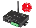 TCG140-4E Web Controller, 4G/LTE, 3G, 2G, 2xDI,4xAI (0-10VDC / 0-20mA), 4 Relè (NA e NC),8 sensors 1-Wire/ModbusRTU, Data logger, SMS allert, SMTP(TLS), Comandi API http, MQTT, USB o GPRS Firmware Update