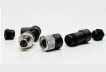 1200910006 Nano-Change (M8) Attachable Connectors, 90° Angle Male, 3 Poles