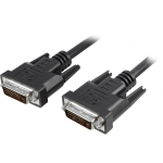 ICOC DVI-8900 CAVO MONITOR DVI ANALOGICO DIGITALE M/M DUAL LINK 1,8 MT