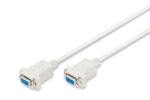 LP120 CAVO NULL MODEM COMPUTER SERIALE RS232 CROSSOVER INCROCIATO 9 POLI FEMMINA/FEMMINA MT 2 