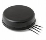 2J6551BGF "Discus" Black Screw Mount 4in1, 3G/2G 200cm LL100  Mount 4in1, 3G/2G 200cm, LL100, Fakra D Bordeaux female(jack), 2,4: 200cm, LL100, Fakra I Beige female (jack) GPS/GLO 200cm LL100 Fakra C Blue female(jack), IRIDIUM 200cm  LL100 SMA-Male-Nickel