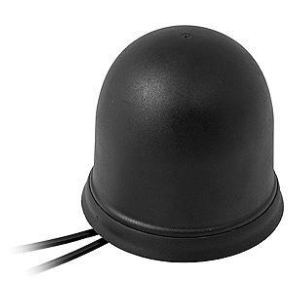 2J6A24Ba-150RG174-C20N ANTENNA A "FUNGO" , 2G-3G-4G, MiMo, montaggio a pannello, 2 cavi 1,5 mt, N°2 connettori SMA-M