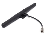 2JD0419-500RG174-C202N Antenna ISM 169MHz, montaggio a muro, Cavo 5 mt connettore BNC-M