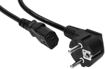 POWER CABLE CAVO 150 CM PER ALIMENTATORE SAPONETTA CON SPINA SCHUKO 90°