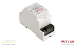 VT520DIN AC voltage monitor DIN rail installed 0-246 VAC voltmeter HS CODE 90303370