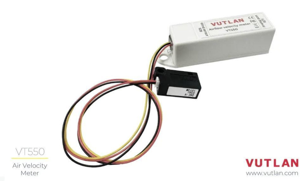 VT550 Anemometer 0-3 m/s, control airflow HS Code: 902580400