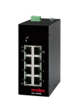 1120361001 IP20 Unmanaged Ethernet Switch, 8 Ports, 10/100Mb Data Speed