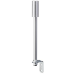 LR4-02LJNU Base Serie LR4, diametro 40mm, SILVER, Preassemblata con paletto da 300mm e Staffa a "L" per montaggio laterale, 24V DC HS CODE: 85318070 ORGIN:ID