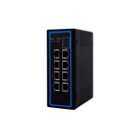 EHG6408-4PoE-24V 8-Port Unmanaged Gigabit Ethernet Switch with 4 PoE ports, 12 VDC or 24 VDC PoE booster