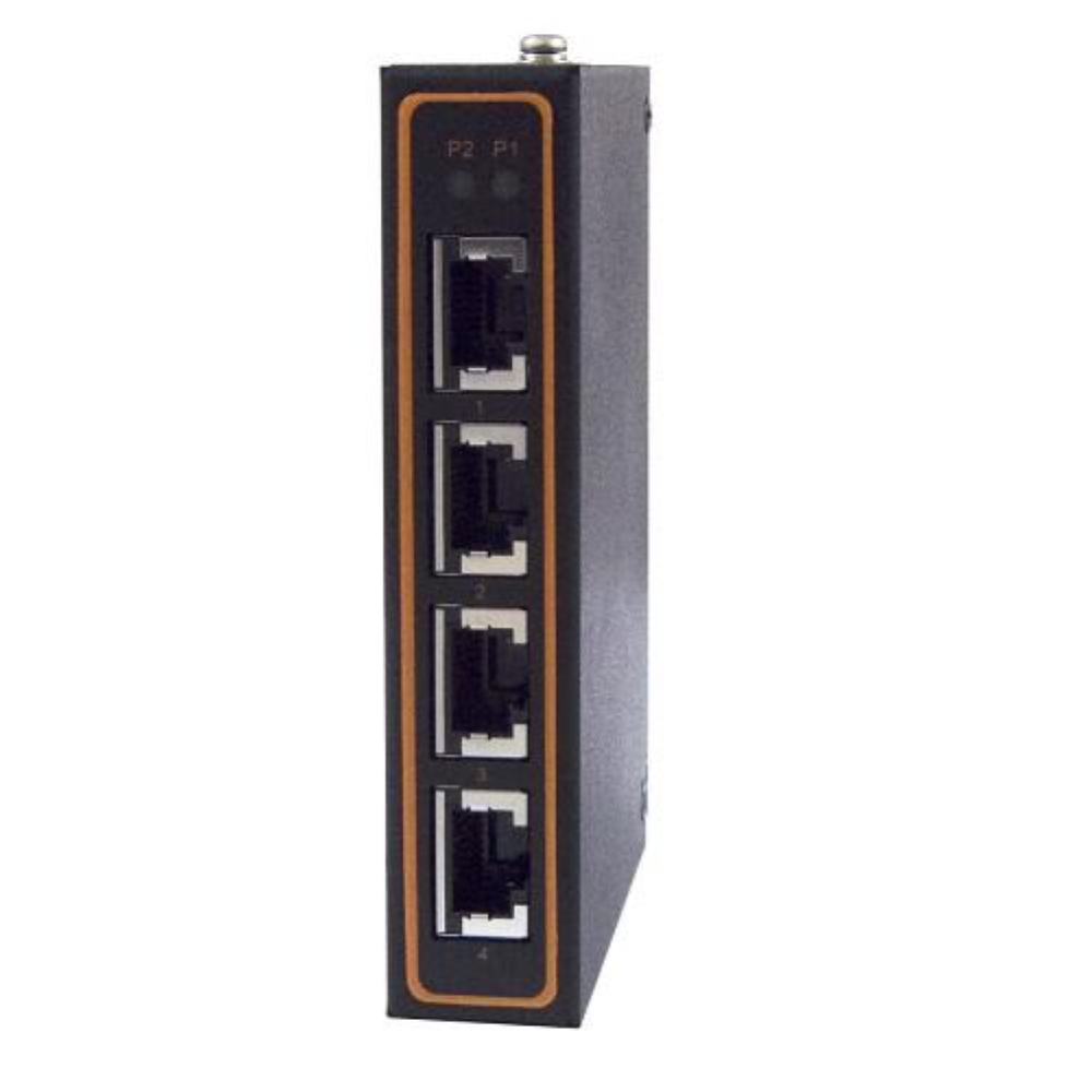 EH2304-PR INDUSTRIAL SWITCH ETHERNET UNMANAGED, 4 PORT 10/100 FAST ETHERNET, PROFINET, METAL HOUSING IP50 -10°C ~+70°C