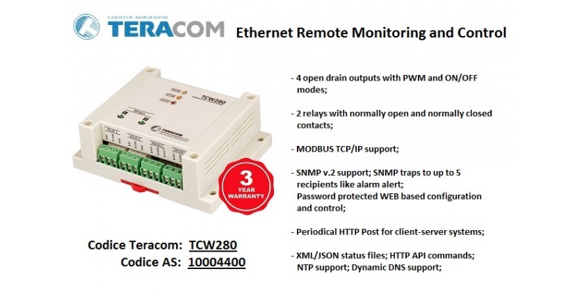 ETHERNET REMOTE MONITORING AND CONTROL